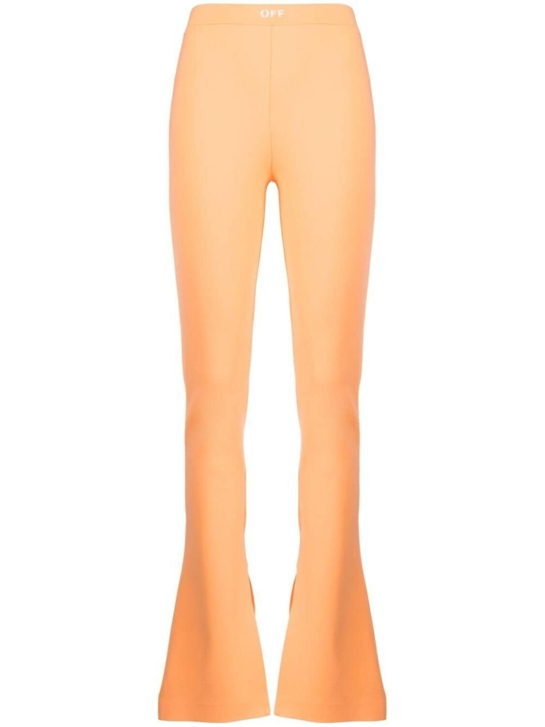 Off-White расклешенные брюки Sleek, оранжевый
Off-White расклешенные брюки Sleek, оранжевый