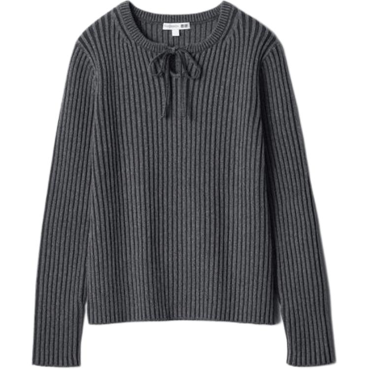 JWANDERSON Co brand вязаный свитер женский UNIQLO, темно-серый
JWANDERSON Co brand вязаный свитер женский UNIQLO, темно-серый