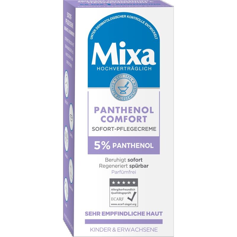 Пантенол Комфорт крем моментального ухода Mixa, 50 ml
Пантенол Комфорт крем моментального ухода Mixa, 50 ml