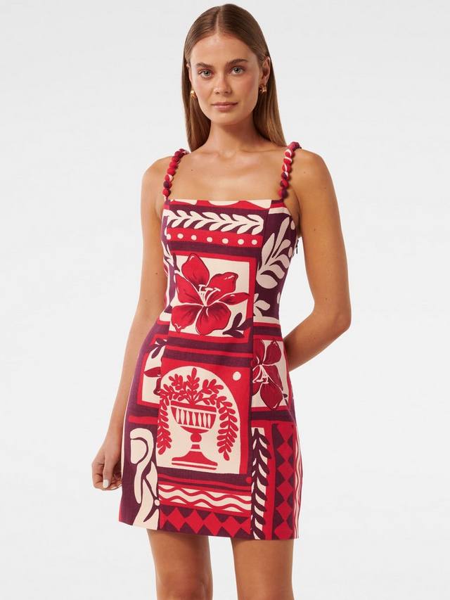 Платье Petite Sasha из льняной смеси Forever New, Athena Tile
Платье Petite Sasha из льняной смеси Forever New, Athena Tile