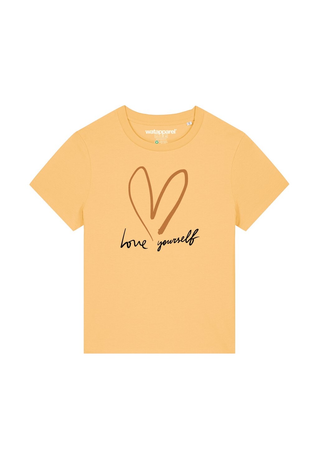 Футболка с принтом SELF LOVE watapparel, желтый
Футболка с принтом SELF LOVE watapparel, желтый