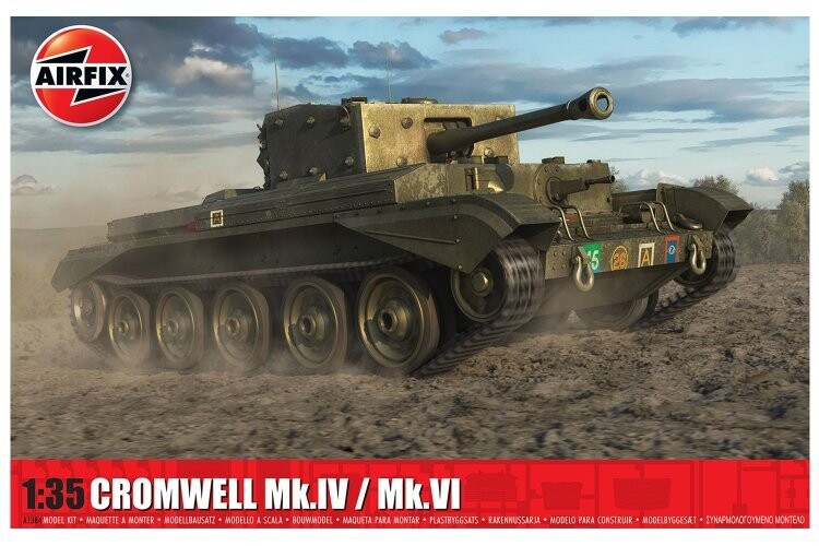 Cromwell Mk.IV/Mk.VI, Airfix 1384
Cromwell Mk.IV/Mk.VI, Airfix 1384