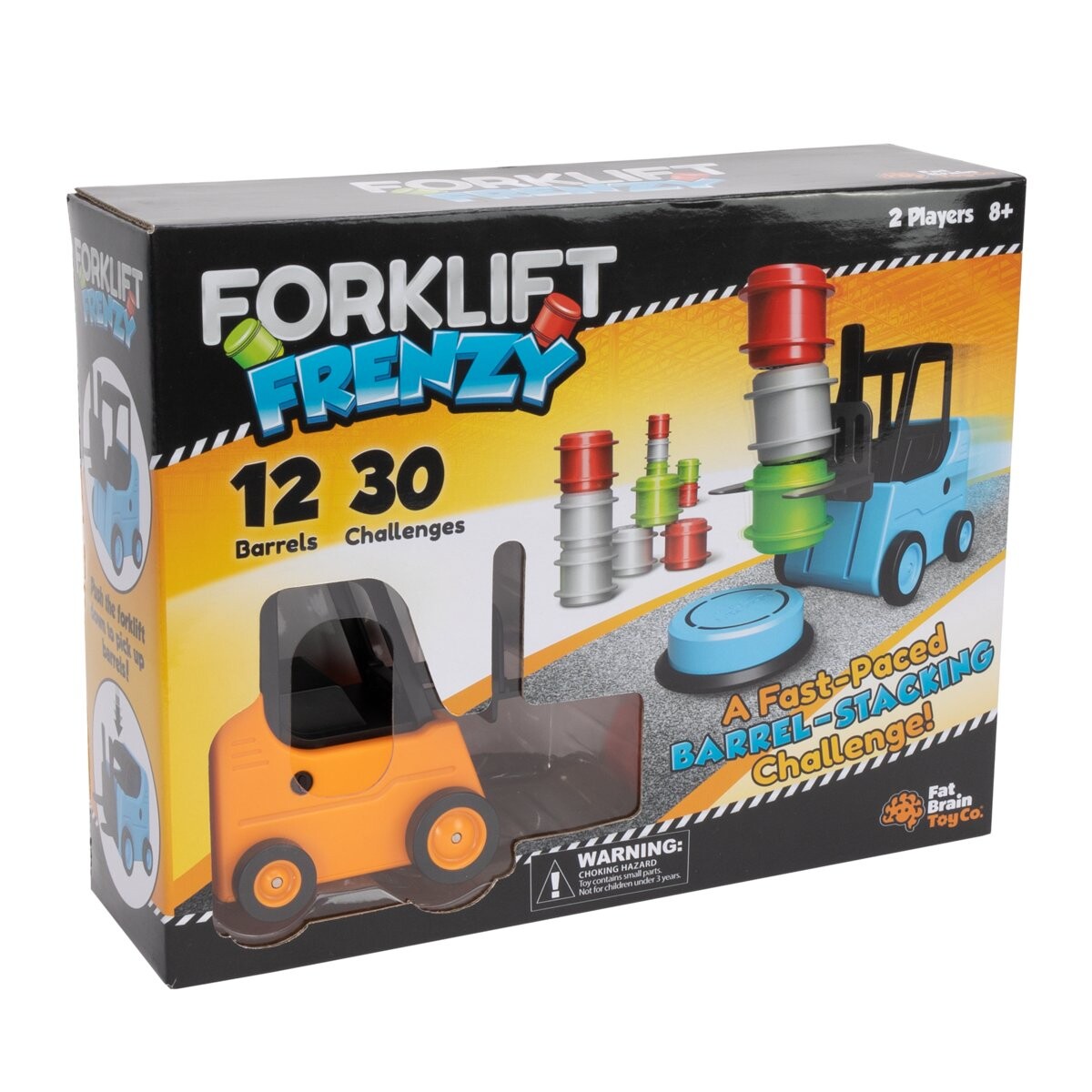Игра «Гонки на погрузчиках». Безумие вилочного погрузчика. Fat Brain Toys
Игра «Гонки на погрузчиках». Безумие вилочного погрузчика. Fat Brain Toys
