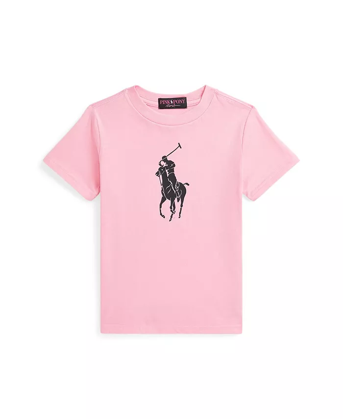 Футболка для малышей и мальчиков Pink Pony из хлопкового джерси Polo Ralph Lauren, розовый
Футболка для малышей и мальчиков Pink Pony из хлопкового джерси Polo Ralph Lauren, розовый