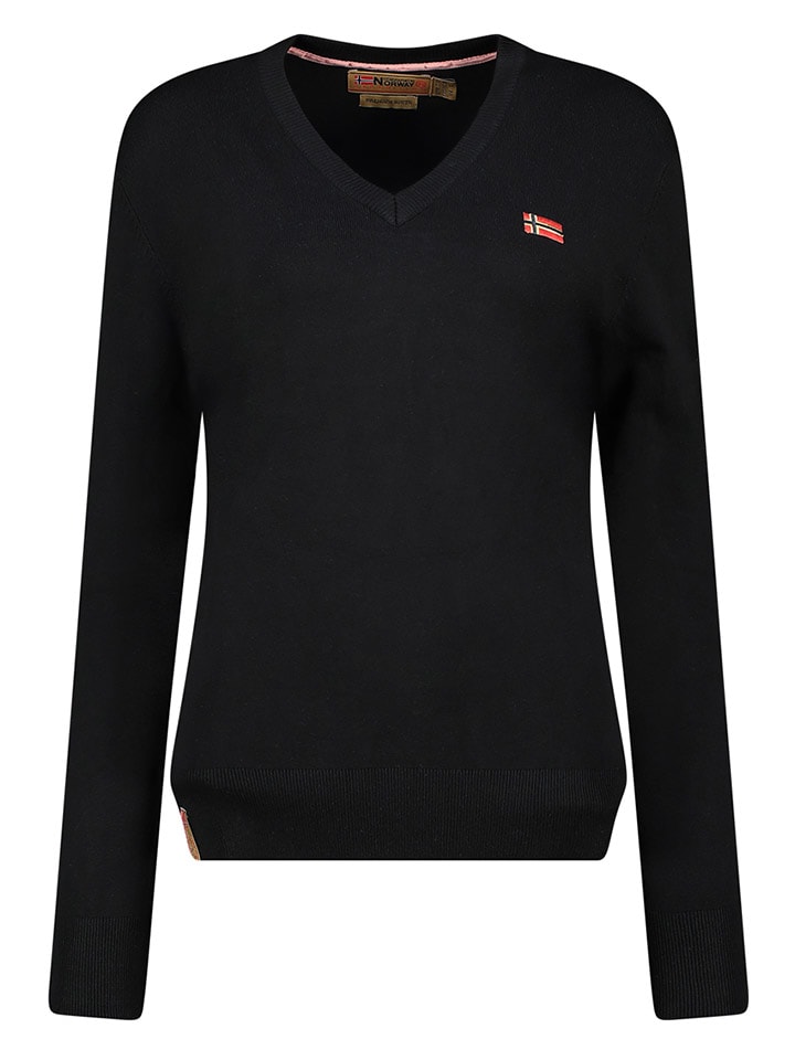 Свитер Geographical Norway, черный 
Свитер Geographical Norway, черный