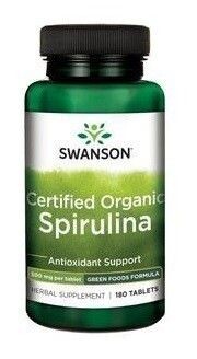 Препарат для очищения организма Swanson Spirulina, 180 шт
Препарат для очищения организма Swanson Spirulina, 180 шт