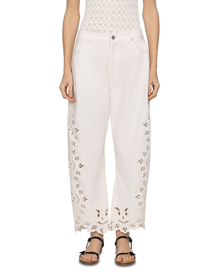 Кавина Джинсы с высокой посадкой в белом цвете Sea, белый
Кавина Джинсы с высокой посадкой в белом цвете Sea, белый