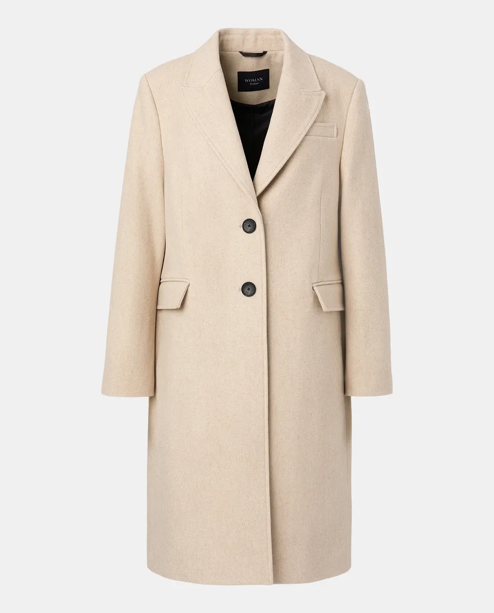 Длинное женское пальто из гладкой шерсти Woman El Corte Inglés, песочный, Бежевый, Длинное женское пальто из гладкой шерсти Woman El Corte Inglés, песочный 
Длинное женское пальто из гладкой шерсти Woman El Corte Inglés, песочный, Бежевый, Длинное женское пальто из гладкой шерсти Woman El Corte Inglés, песочный