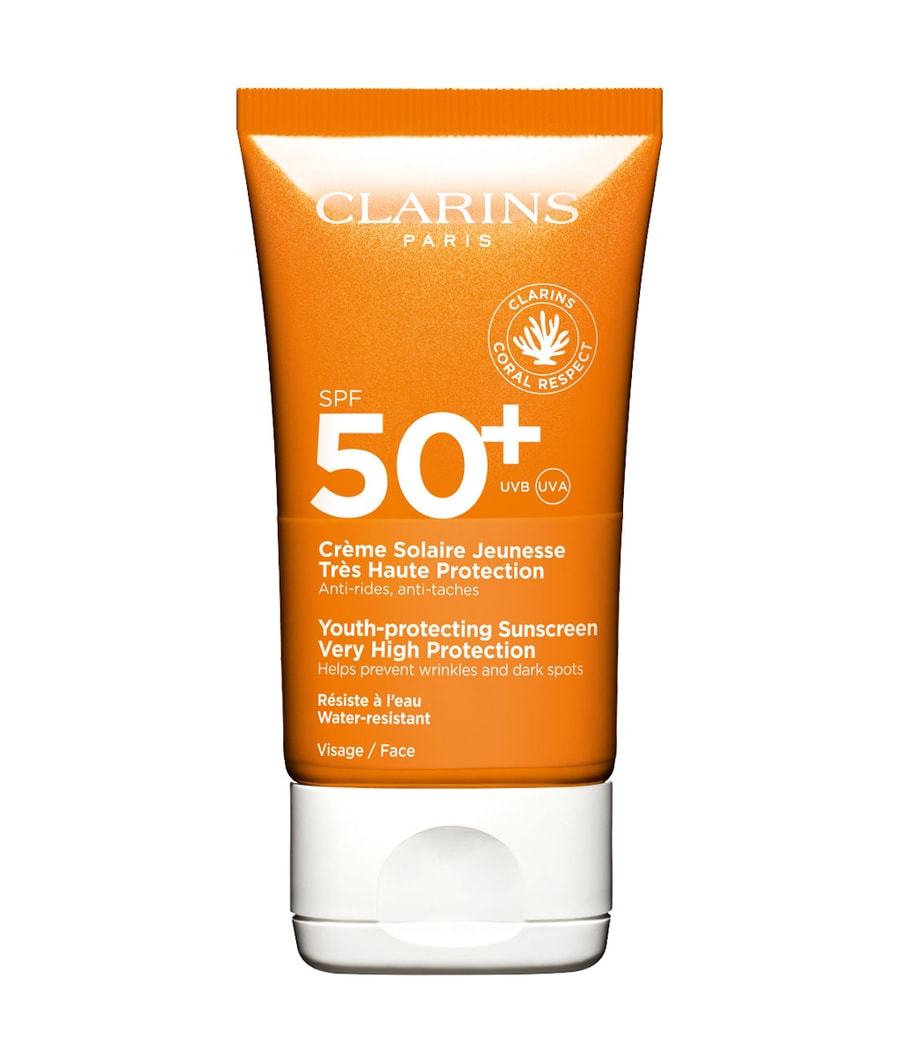 Солнцезащитный крем CLARINS Crème Solaire Jeunesse Très Haute Protection SPF 50+, 50 ml
Солнцезащитный крем CLARINS Crème Solaire Jeunesse Très Haute Protection SPF 50+, 50 ml