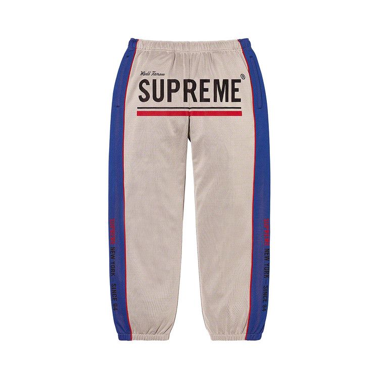 Спортивные брюки Supreme World Famous Jacquard Track Pant 'Stone'
Спортивные брюки Supreme World Famous Jacquard Track Pant 'Stone'