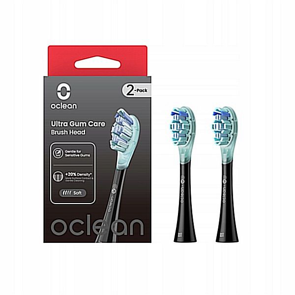 Звуковые насадки для зубной щетки, мягкая защита десен, черные, 2 шт./1 упаковка. Oclean Ultra gum care ug01
Звуковые насадки для зубной щетки, мягкая защита десен, черные, 2 шт./1 упаковка. Oclean Ultra gum care ug01