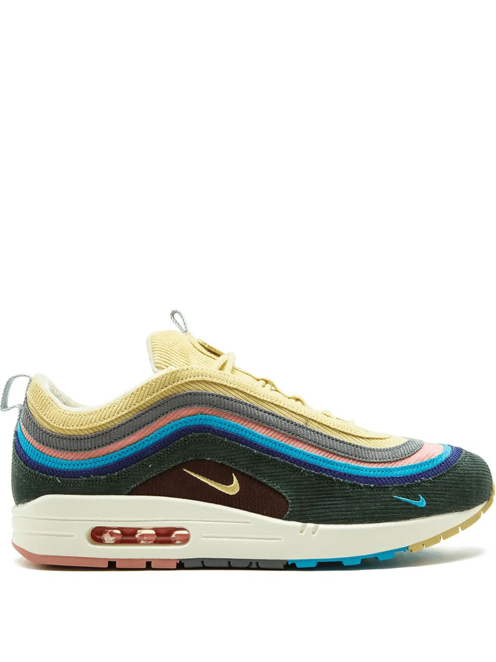 Кроссовки Air Max 1/97 из коллаборации с Sean Wotherspoon Nike, зеленый 
Кроссовки Air Max 1/97 из коллаборации с Sean Wotherspoon Nike, зеленый