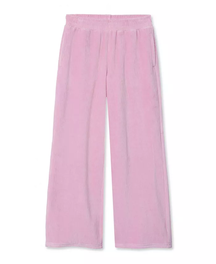 Вельветовые брюки широкого кроя для девочек Lands' End, розовый
Вельветовые брюки широкого кроя для девочек Lands' End, розовый