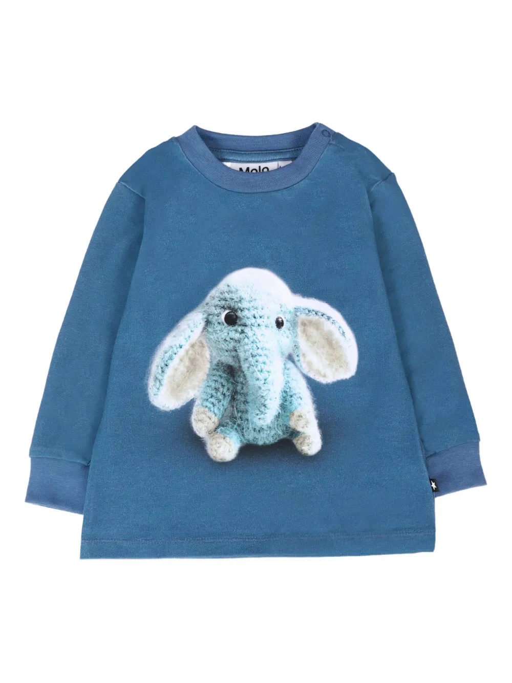 Футболка с длинными рукавами и принтом слона Molo, синий
Футболка с длинными рукавами и принтом слона Molo, синий