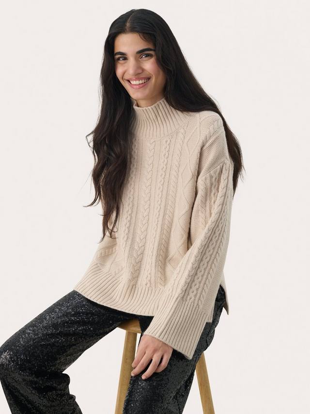 Джемпер denalis из плотной шерсти кабельной вязки Part Two, цвет French Oak Melange
Джемпер denalis из плотной шерсти кабельной вязки Part Two, цвет French Oak Melange