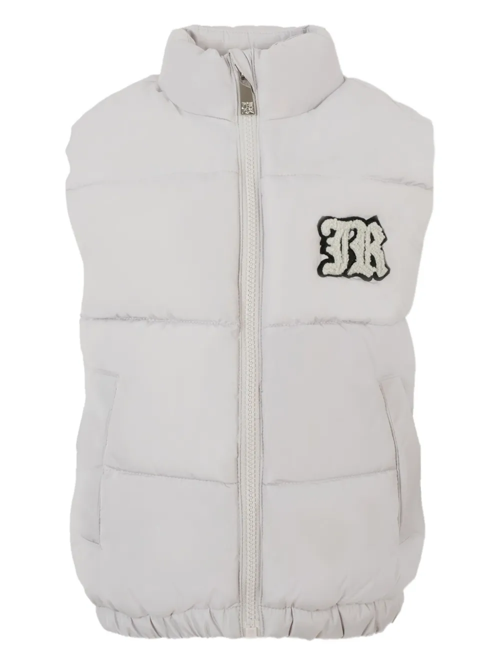 Стеганый жилет с нашивкой-логотипом John Richmond Junior, серый
Стеганый жилет с нашивкой-логотипом John Richmond Junior, серый