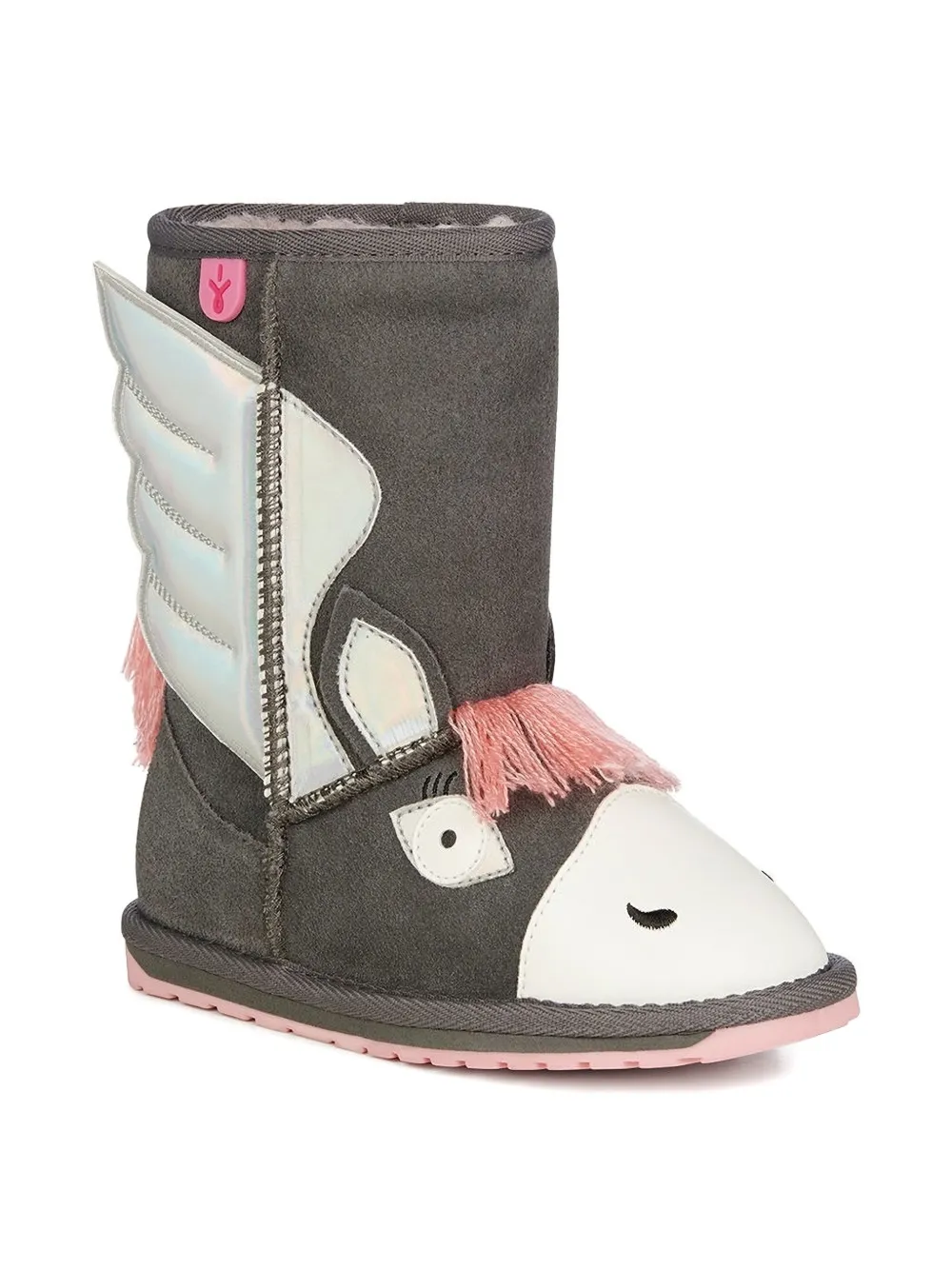 Ботинки Pegasus без застежек Emu Kids, серый
Ботинки Pegasus без застежек Emu Kids, серый
