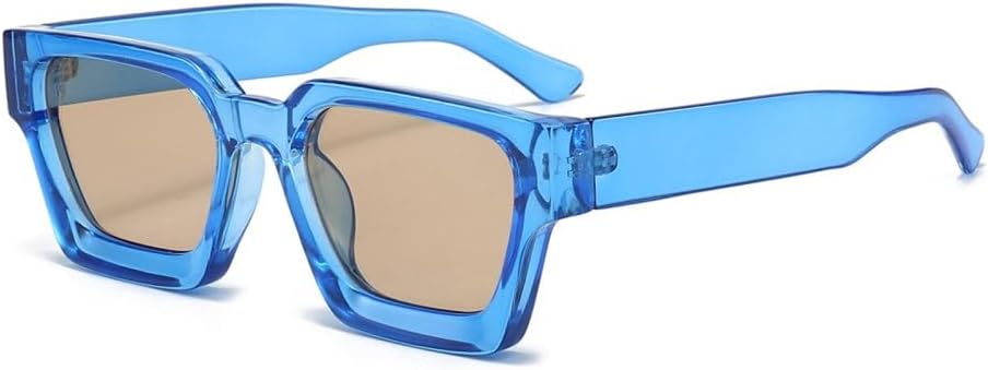 Квадратные солнцезащитные очки для женщин, модные синие панк-очки, винтажные зеленые солнцезащитные очки для мужчин, защита от УФ-излучения UV400, женские ретро-очки MTZJH, Blue
Квадратные солнцезащитные очки для женщин, модные синие панк-очки, винтажные зеленые солнцезащитные очки для мужчин, защита от УФ-излучения UV400, женские ретро-очки MTZJH, Blue