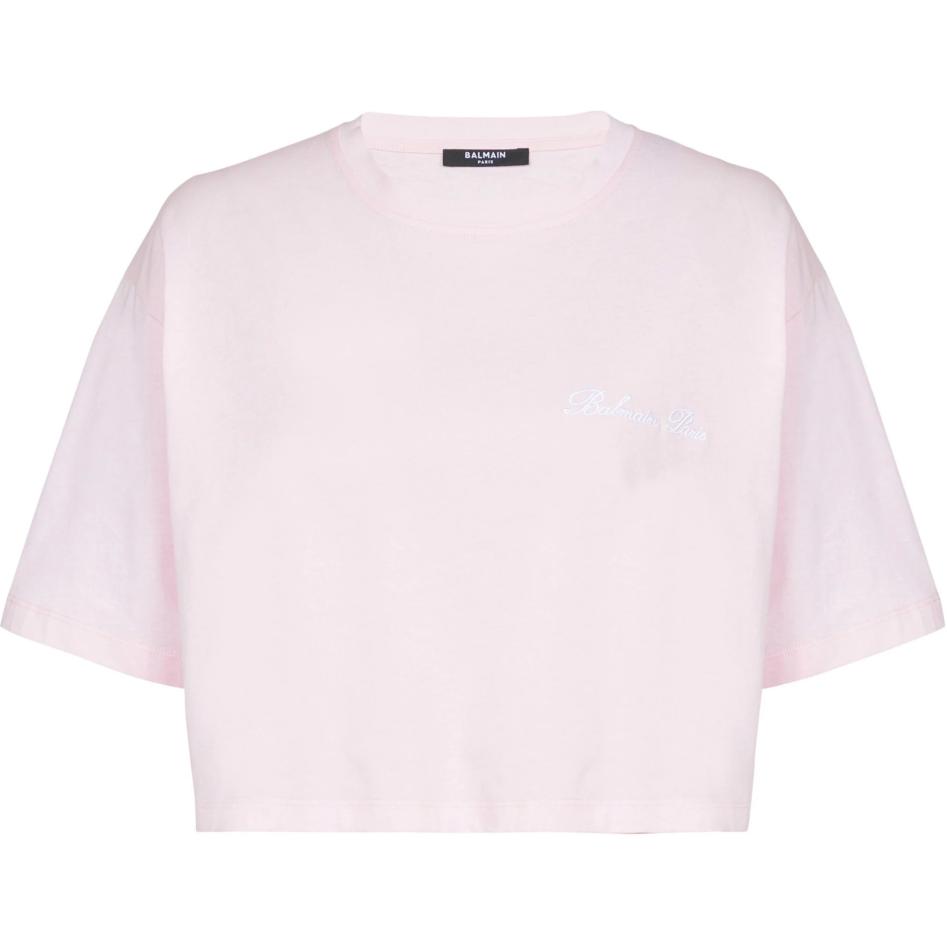 Футболка из хлопка с вышитым логотипом BALMAIN, розовая, Розовый, Футболка из хлопка с вышитым логотипом BALMAIN, розовая
Футболка из хлопка с вышитым логотипом BALMAIN, розовая, Розовый, Футболка из хлопка с вышитым логотипом BALMAIN, розовая