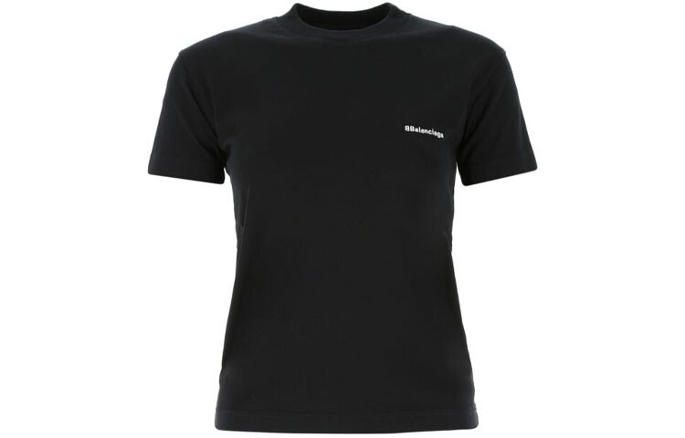 Футболка женская Balenciaga приталенная, черный
Футболка женская Balenciaga приталенная, черный