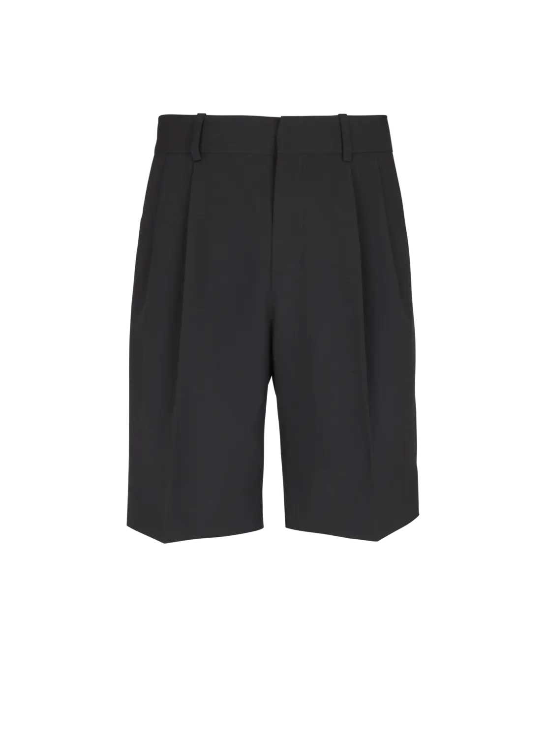 Шерстяные бермуды с вытачками Balmain, черный
Шерстяные бермуды с вытачками Balmain, черный