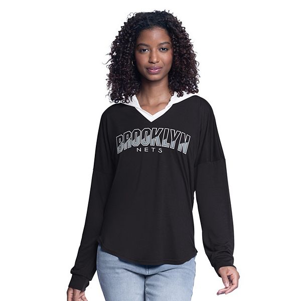 Женский черный худи oversize с длинным рукавом Brooklyn Nets Bench Player G-Iii 4Her By Carl Banks
Женский черный худи oversize с длинным рукавом Brooklyn Nets Bench Player G-Iii 4Her By Carl Banks
