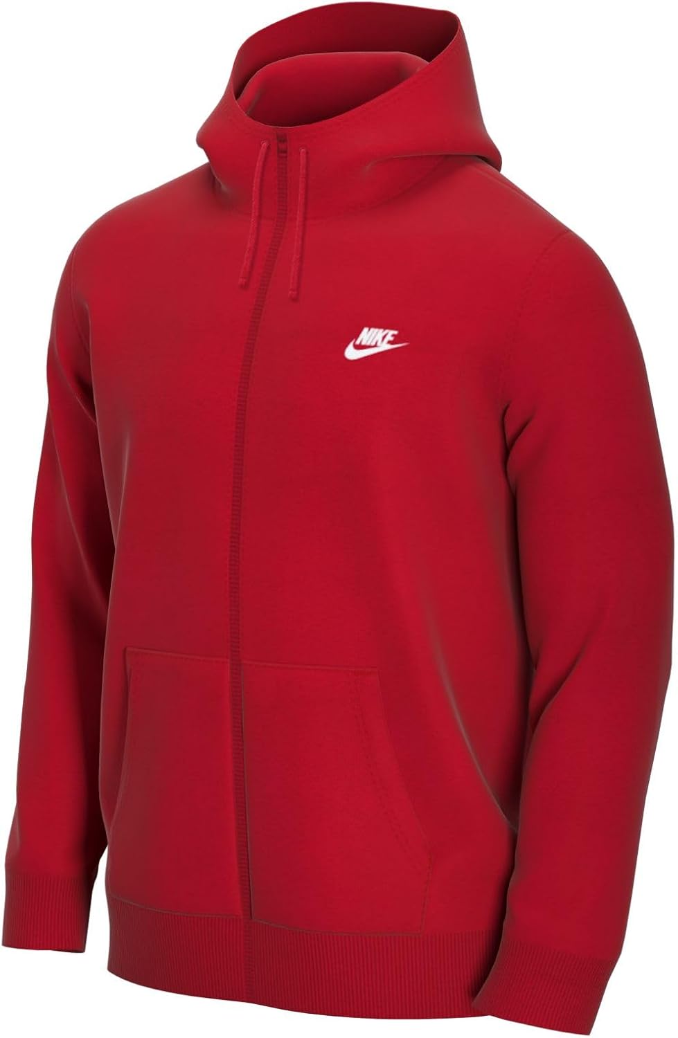 Толстовка с капюшоном Nike Men's Sportswear Club из флиса с застежкой-молнией, University Red/University Red
Толстовка с капюшоном Nike Men's Sportswear Club из флиса с застежкой-молнией, University Red/University Red