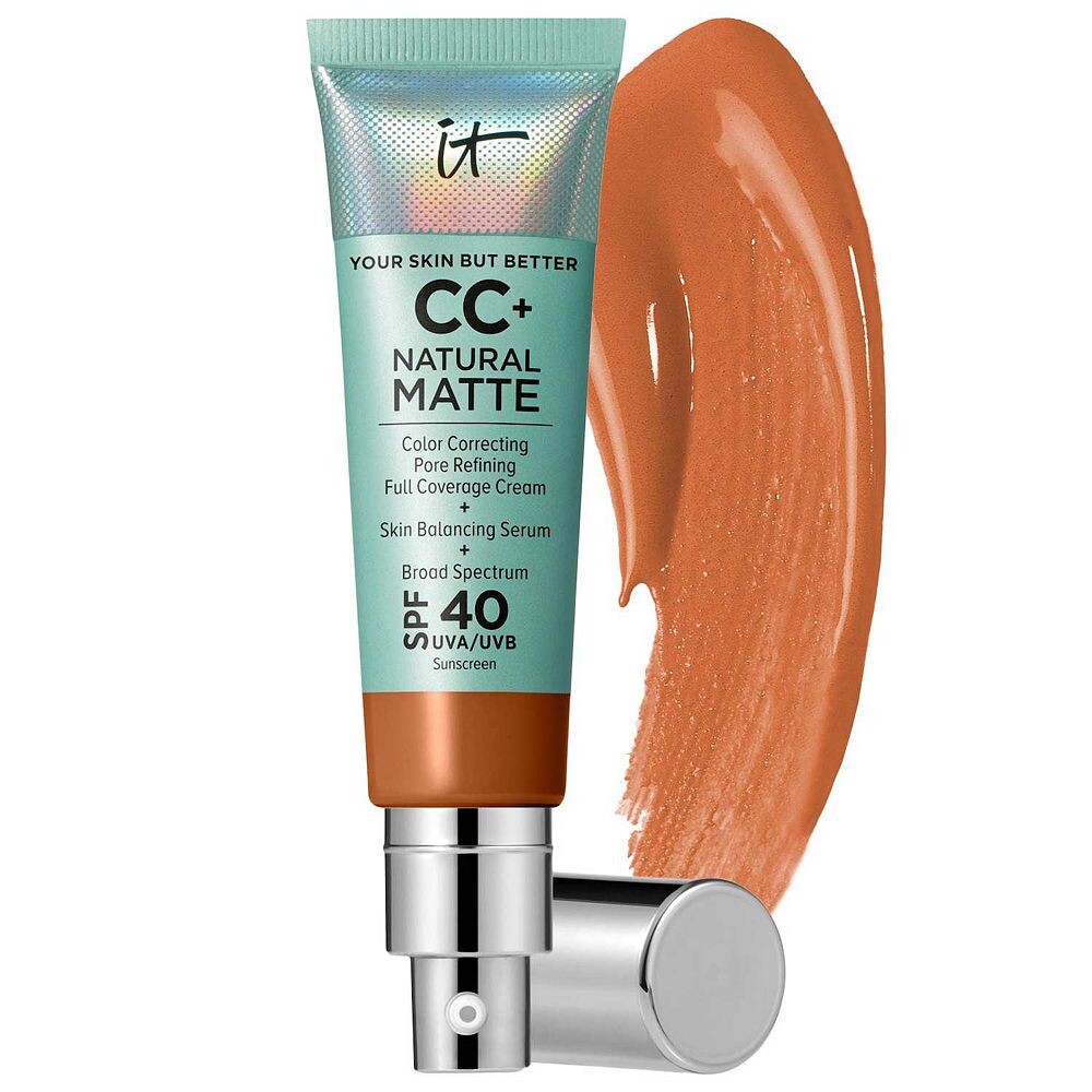 IT Cosmetics CC+ Cream Натуральная матовая основа с SPF 40, цвет Rich Cool
IT Cosmetics CC+ Cream Натуральная матовая основа с SPF 40, цвет Rich Cool