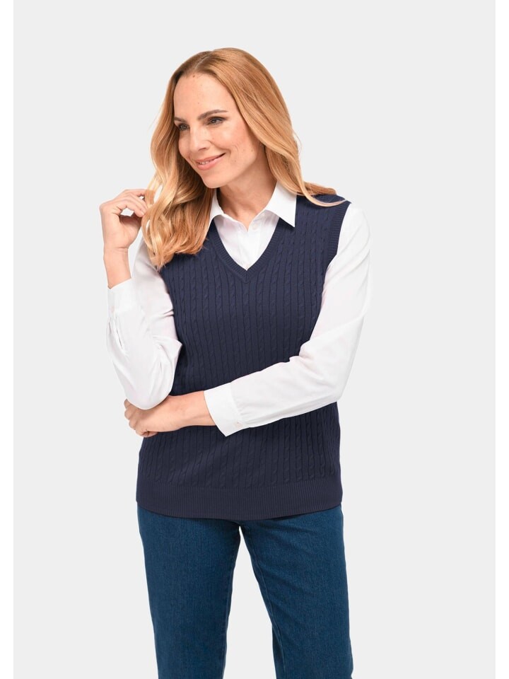 Свитер-жилет GOLDNER, цвет dunkelmarine
Свитер-жилет GOLDNER, цвет dunkelmarine