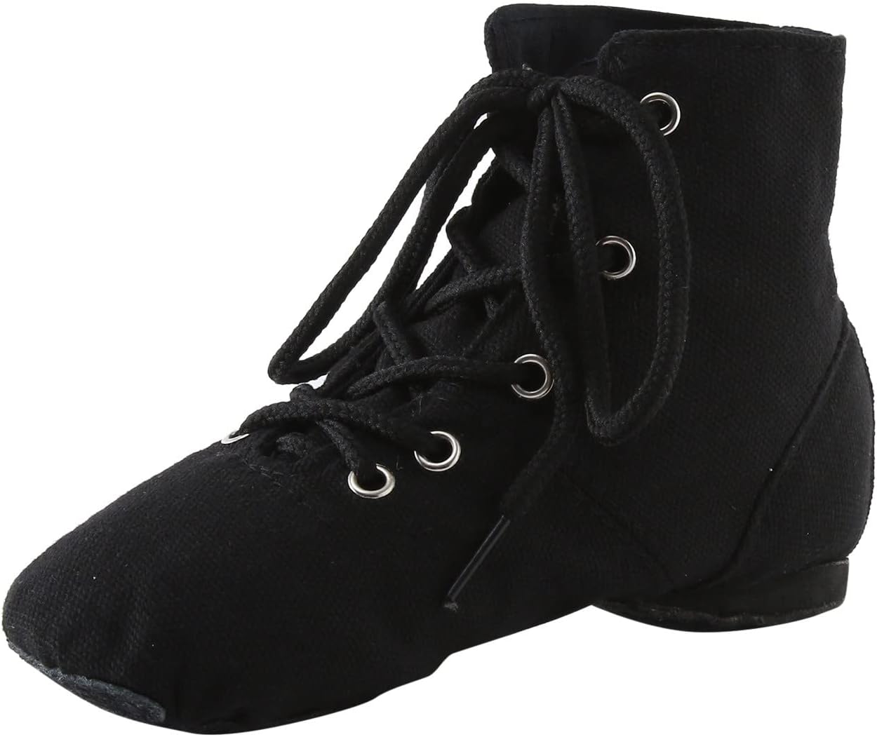 Кроссовки для джазовых танцев на холщовой основе, балетные ботинки для девочек и мальчиков, с раздельной подошвой, для бальных танцев, плоские, на шнуровке, до щиколотки Generic, черный
Кроссовки для джазовых танцев на холщовой основе, балетные ботинки для девочек и мальчиков, с раздельной подошвой, для бальных танцев, плоские, на шнуровке, до щиколотки Generic, черный