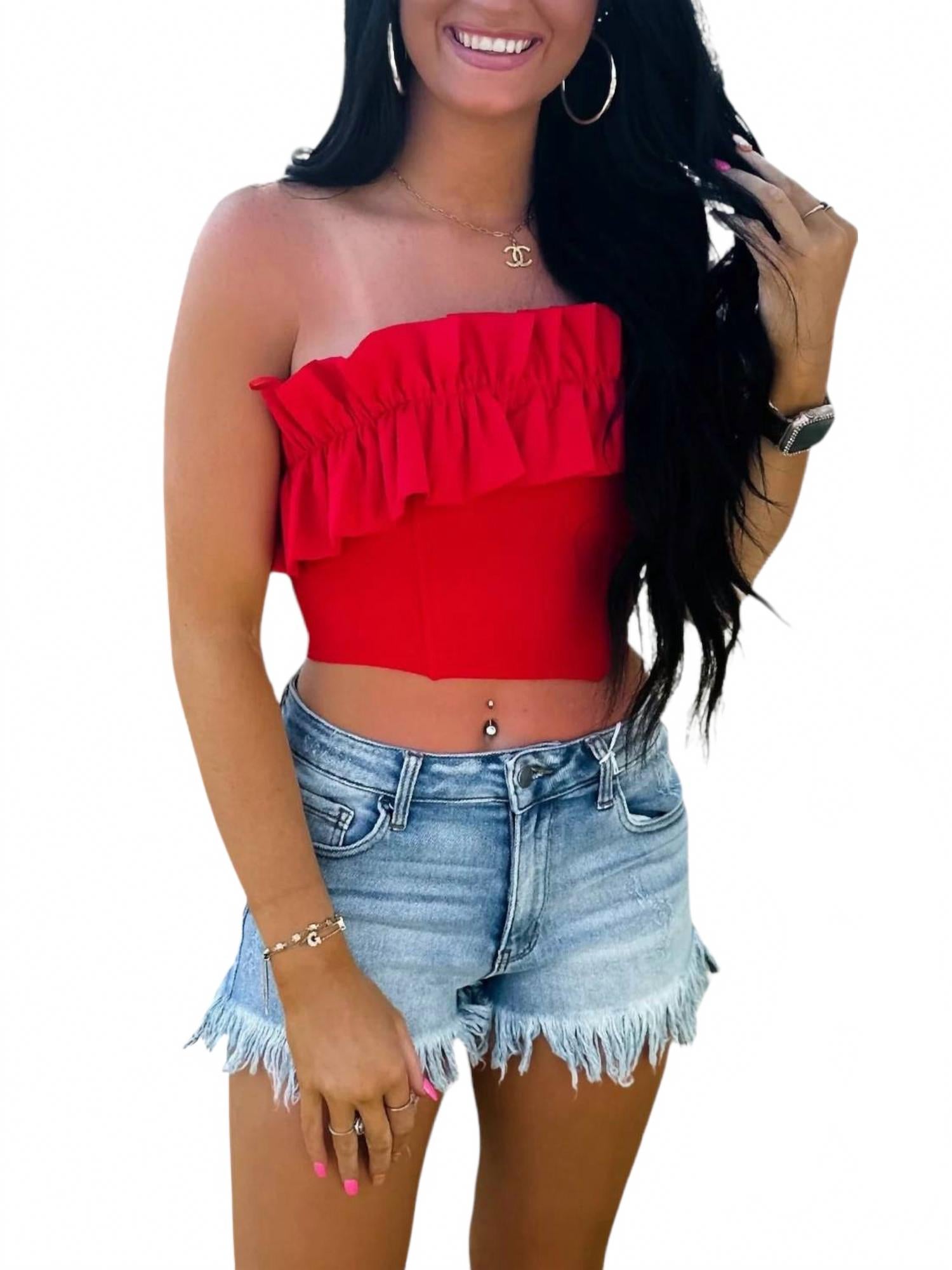 Топ без рукавов In The Name Of Love красный GLAM
Топ без рукавов In The Name Of Love красный GLAM