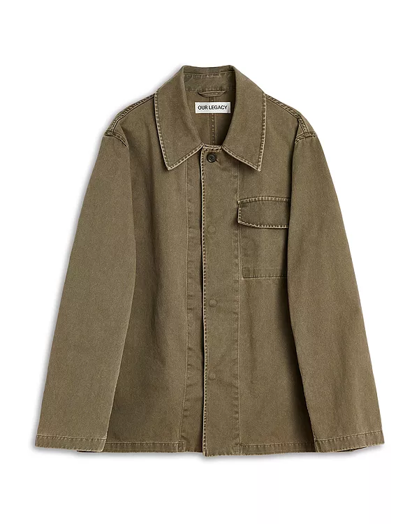 Голландская рабочая куртка Our Legacy, зеленый
Голландская рабочая куртка Our Legacy, зеленый