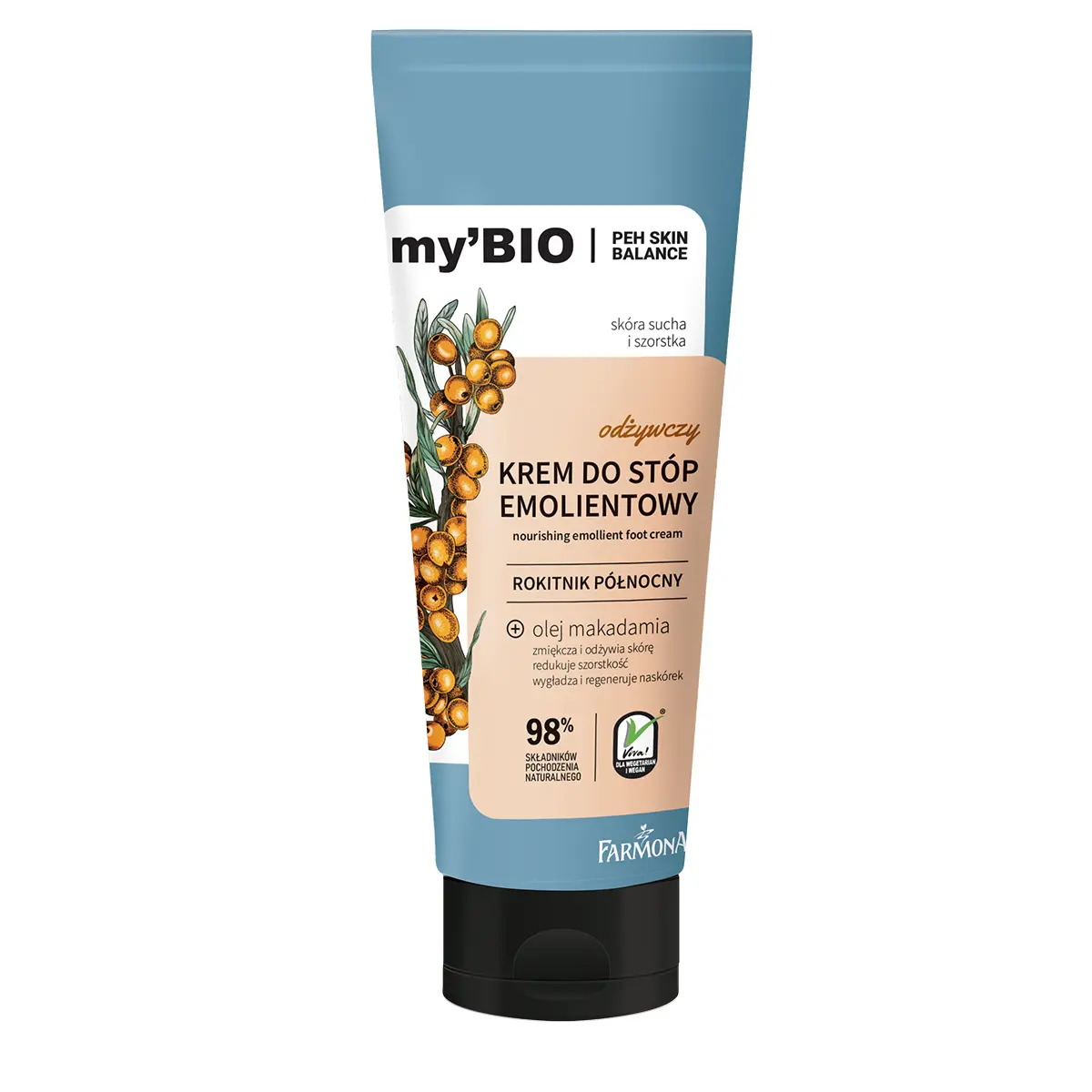 Питательный смягчающий крем для ног My'Bio, 100 мл
Питательный смягчающий крем для ног My'Bio, 100 мл
