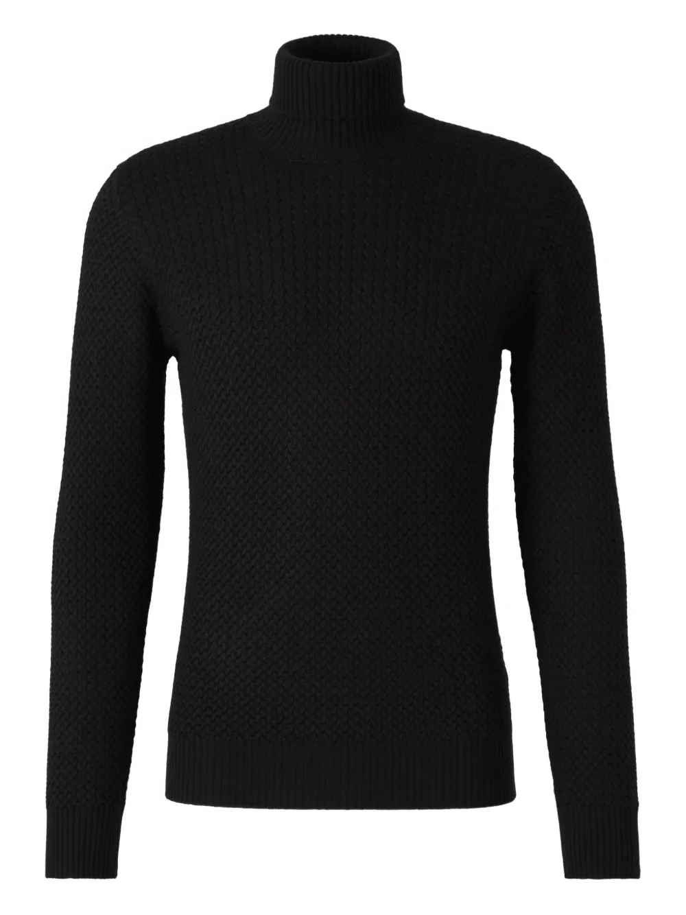 Свитер косой вязки Gran Sasso, черный
Свитер косой вязки Gran Sasso, черный