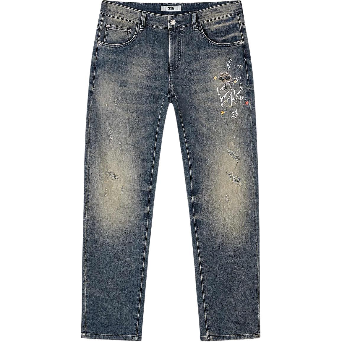 Karl Lagerfeld / Karl Lagerfeld Jeans Мужские черные джинсы прямого кроя
Karl Lagerfeld / Karl Lagerfeld Jeans Мужские черные джинсы прямого кроя