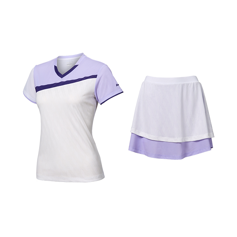 Женский комплект формы для бадминтона Kawasaki, clothing sets (фиолетовый taro)
Женский комплект формы для бадминтона Kawasaki, clothing sets (фиолетовый taro)