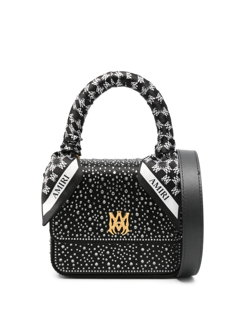 Мини-сумка, украшенная стразами AMIRI, черный
Мини-сумка, украшенная стразами AMIRI, черный