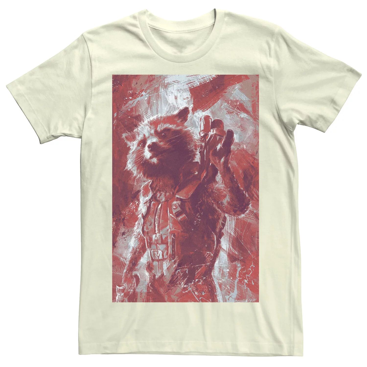 Мужская футболка с рисунком «Мстители: Финал» и изображением ракеты Marvel
Мужская футболка с рисунком «Мстители: Финал» и изображением ракеты Marvel