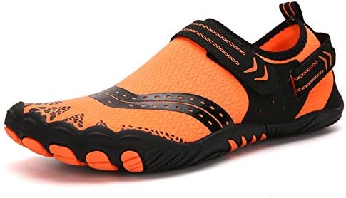 Мужские водные тапочки с быстросохнущей тканью, слипоны-аква кроссовки с дренажной подошвой и сетчатым верхом для пляжа и серфинга Zhogize, оранжевый
Мужские водные тапочки с быстросохнущей тканью, слипоны-аква кроссовки с дренажной подошвой и сетчатым верхом для пляжа и серфинга Zhogize, оранжевый
