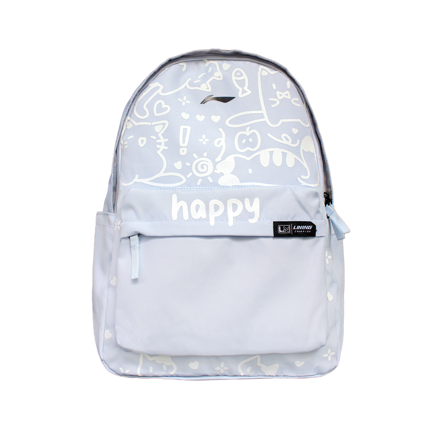LINING Полиэстеровый рюкзак унисекс синий белый, Blue White
LINING Полиэстеровый рюкзак унисекс синий белый, Blue White