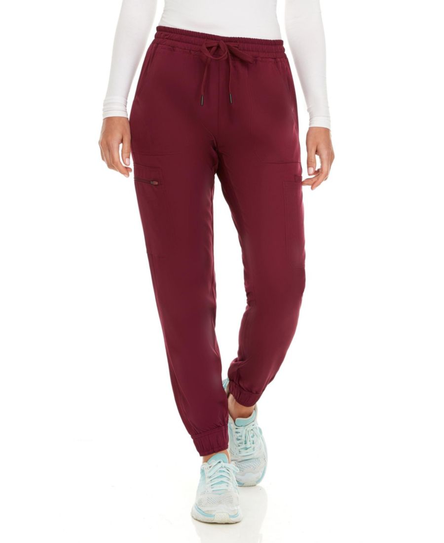 Женские медицинские брюки-джоггеры с семью карманами и эластичной тканью, растягивающейся в четырех направлениях Medichic, Wine
Женские медицинские брюки-джоггеры с семью карманами и эластичной тканью, растягивающейся в четырех направлениях Medichic, Wine