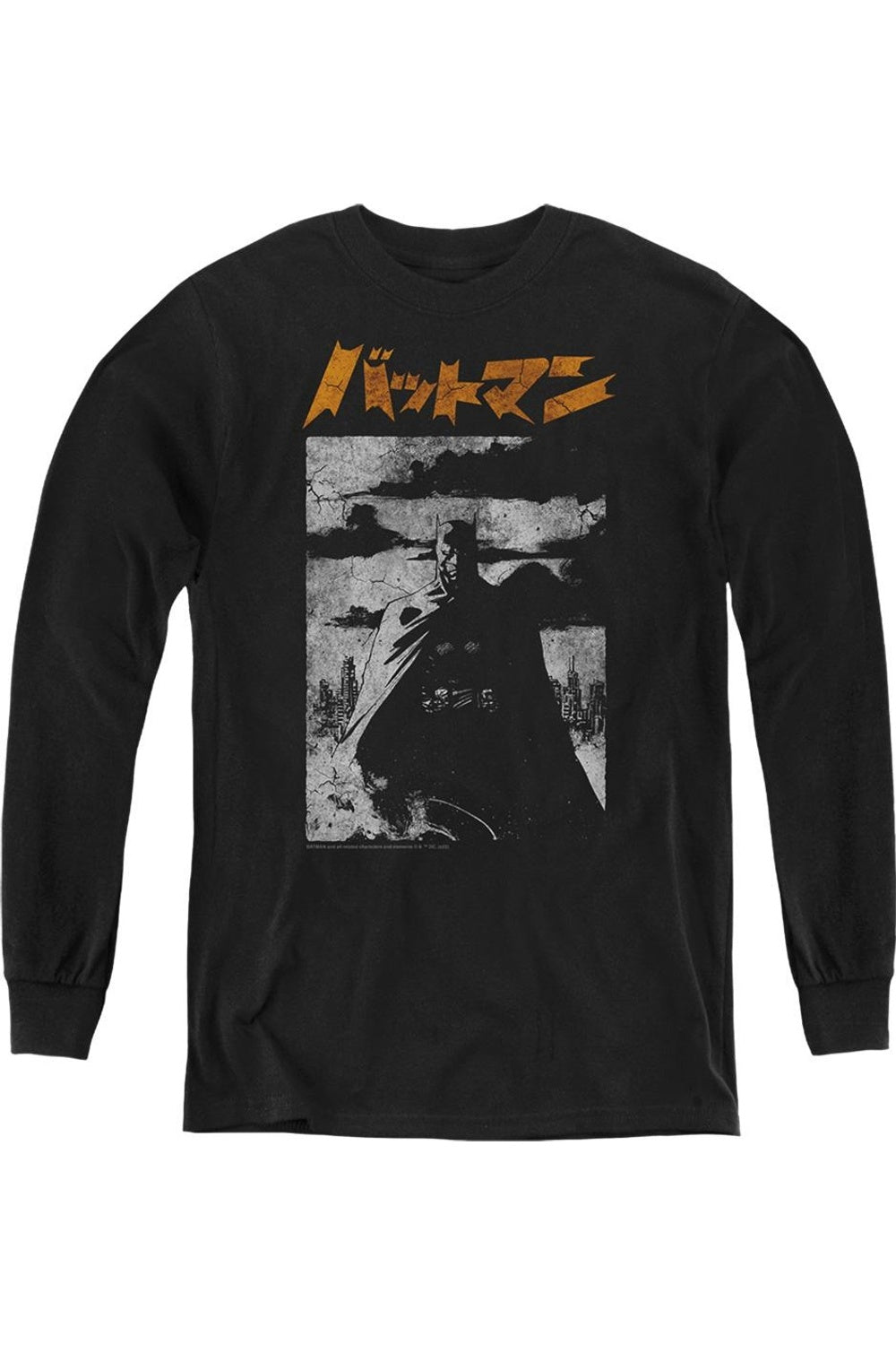 Батмен: Тени Токио молодежная толстовка с длинным рукавом Gildan, черный
Батмен: Тени Токио молодежная толстовка с длинным рукавом Gildan, черный