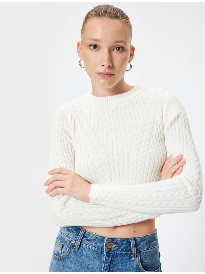 Свитер KOTON, экрю 
Свитер KOTON, экрю