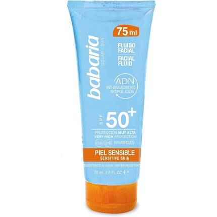 Флюид для чувствительной и атопической кожи лица F-50+ 75мл, Babaria
Флюид для чувствительной и атопической кожи лица F-50+ 75мл, Babaria