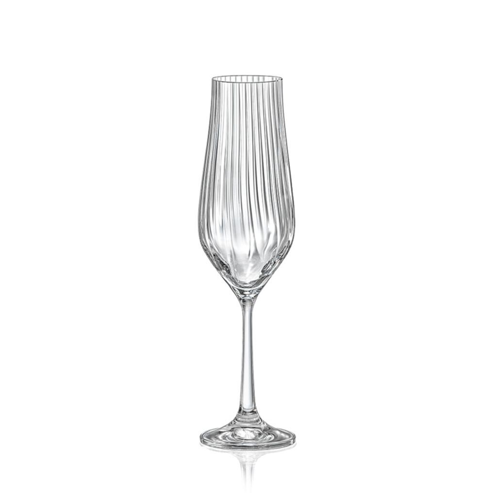 Бокалы для шампанского Bohemia Tulipa Optic, прозрачные бокалы для шампанского, 170 мл, набор из 6 шт Crystalex
Бокалы для шампанского Bohemia Tulipa Optic, прозрачные бокалы для шампанского, 170 мл, набор из 6 шт Crystalex