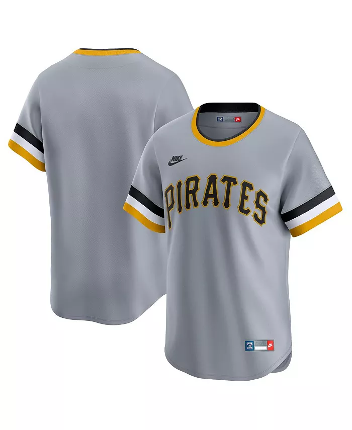 Мужская серая майка Pittsburgh Pirates Cooperstown Collection Limited Nike
Мужская серая майка Pittsburgh Pirates Cooperstown Collection Limited Nike