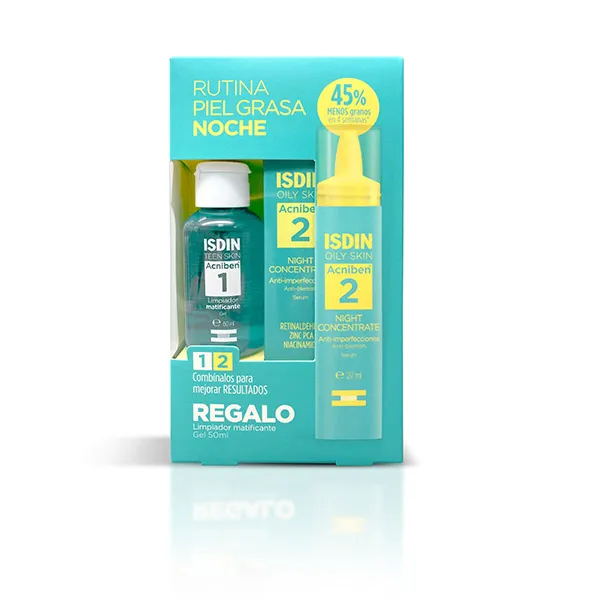 Ночная сыворотка для жирной кожи Acniben Isdin, 1 UD
Ночная сыворотка для жирной кожи Acniben Isdin, 1 UD