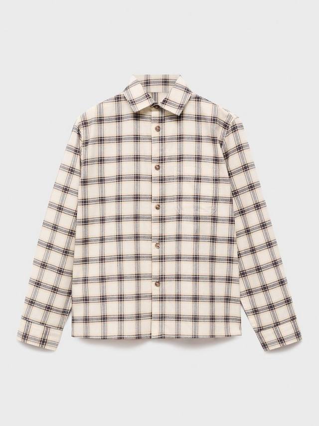 Детская рубашка Berto в клетку Mango, Light Beige
Детская рубашка Berto в клетку Mango, Light Beige