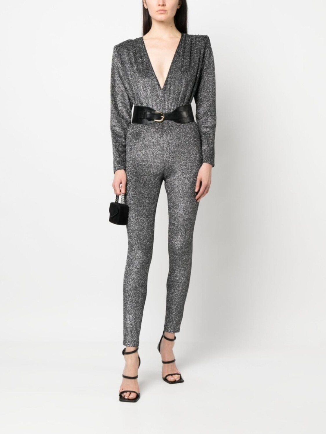 Frenken комбинезон с эффектом металлик, черный
Frenken комбинезон с эффектом металлик, черный