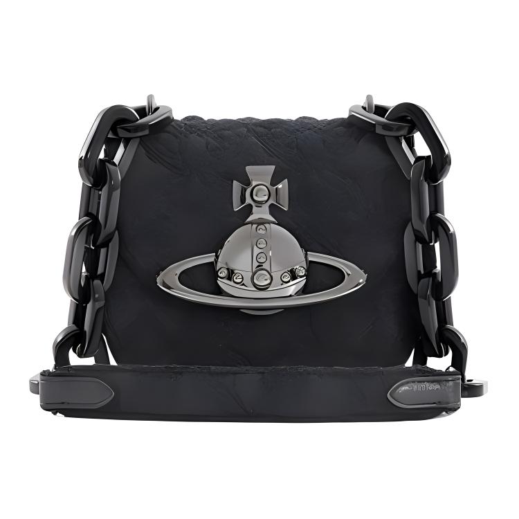 Vivienne Westwood Хлопковая седельная сумка через плечо на пояс женская черная
Vivienne Westwood Хлопковая седельная сумка через плечо на пояс женская черная